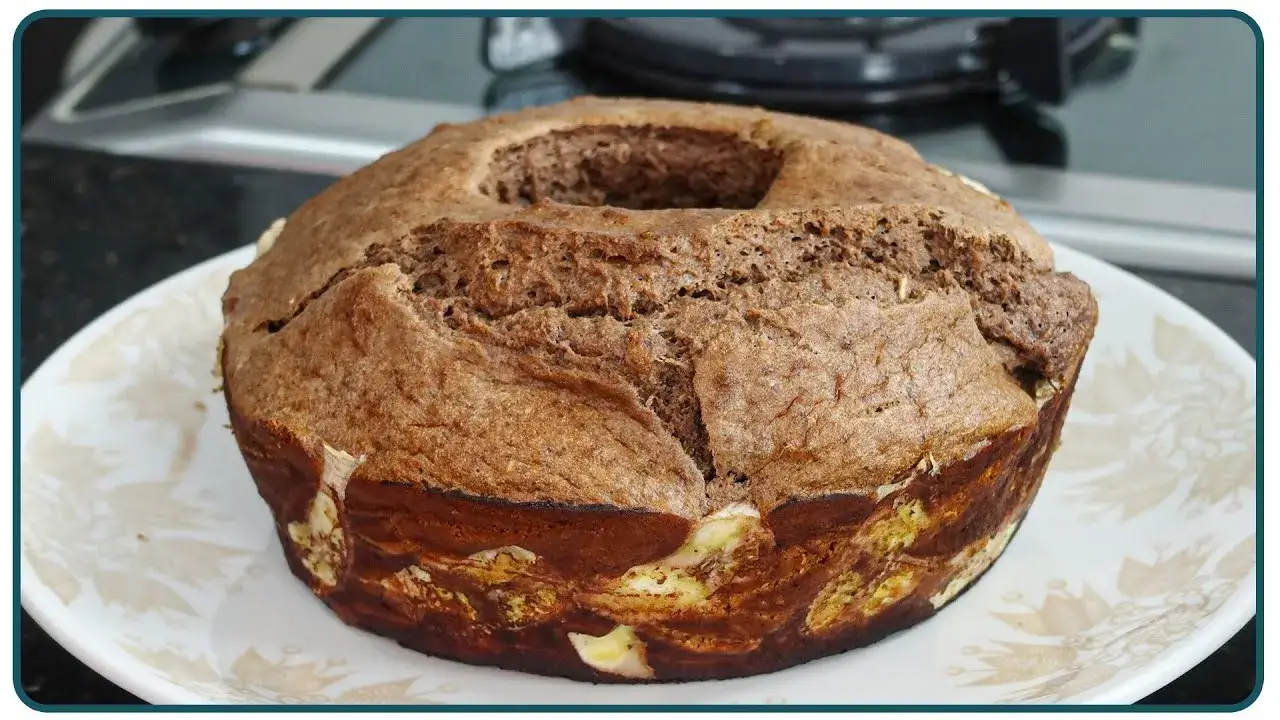 Bolo de Banana com Chocolate e Aveia: Receita Saudável