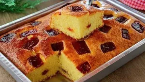 Bolo de Fubá com Goiabada: Receita Fácil