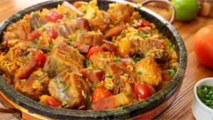 Arroz com Costelinha Mineira