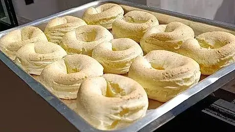 Biscoito de Polvilho Muito Macio e Cresce Muito