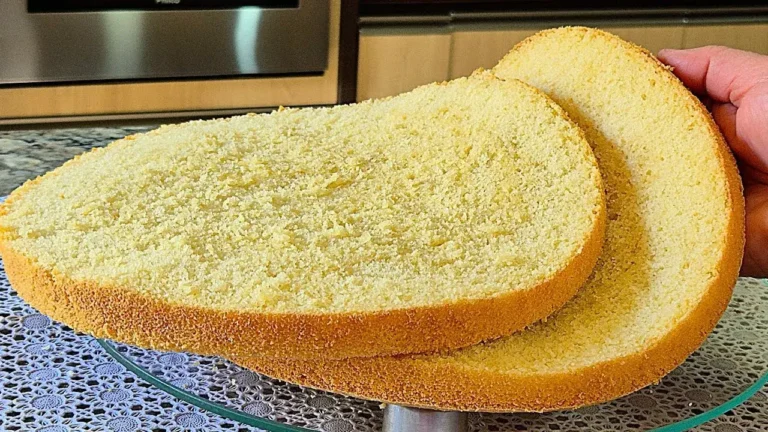 Massa de Bolo Perfeita: Fofinha, Estruturada e Ideal para Rechear