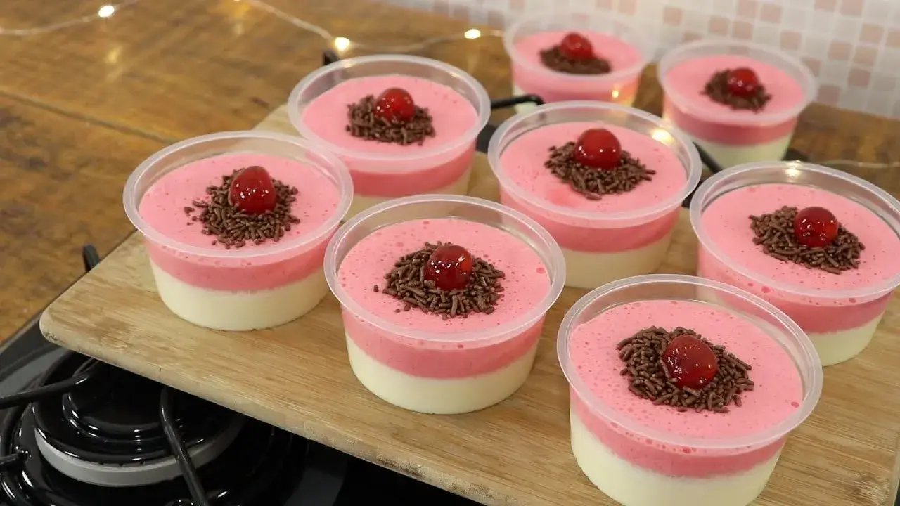 Sobremesa de Gelatina Cremosa: Receita Fácil e Deliciosa