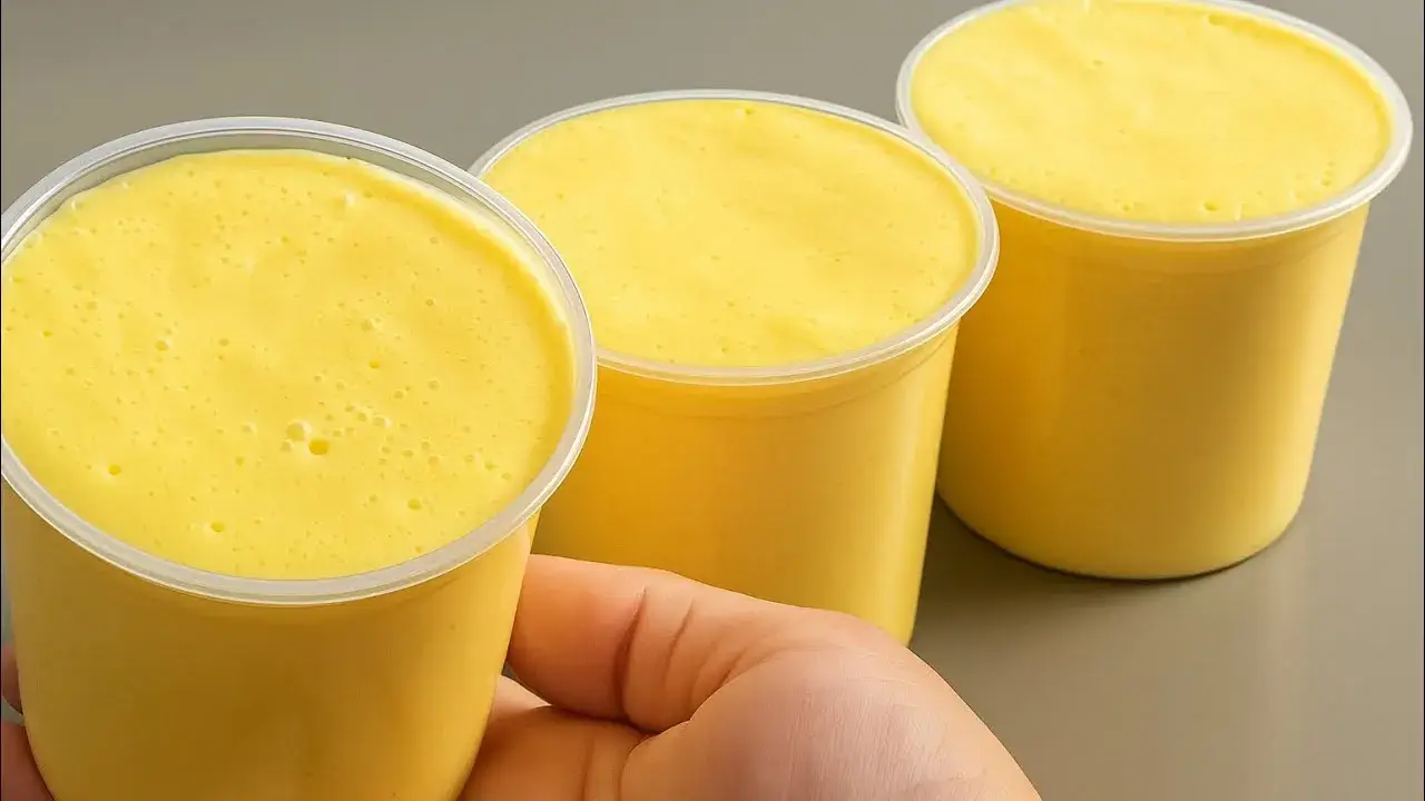 Sobremesa de Gelatina no Potinho com Leite Condensado