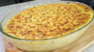 Suflê de Abobrinha Leve e Cremoso para o Almoço ou Jantar