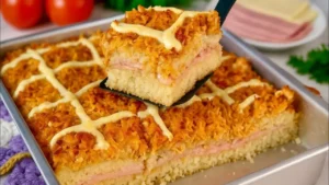 Torta Pizza com Frango e Catupiry