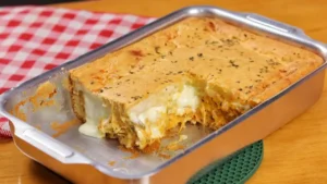 Torta de Frango Super Cremosa com Requeijão