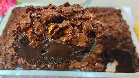 Bolo Crocante de Chocolate: Receita de bolo crocante perfeita para fazer hoje mesmo