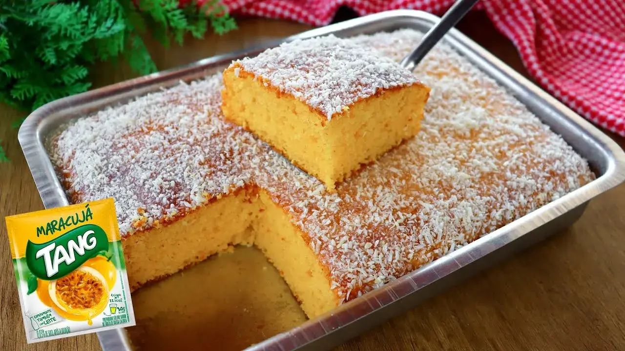 Bolo de Maracujá com Suco: Receita Fácil e Perfeita para o Dia a Dia