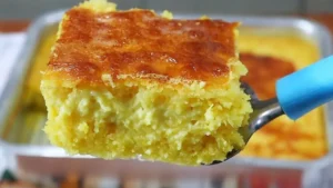 Bolo de Milho Cremoso de Liquidificador Fácil e Delicioso