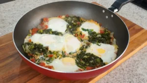 Couve refogada com ovos fácil para o dia a dia