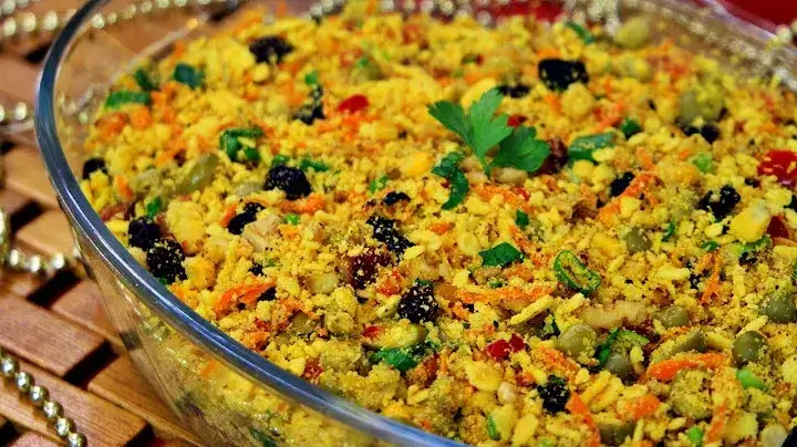 Farofa Natalina Tradicional com Bacon e Nozes a Receita Perfeita Para o Fim de Ano