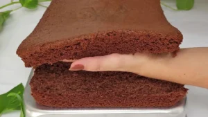 Massa de bolo pão de mel fofinha