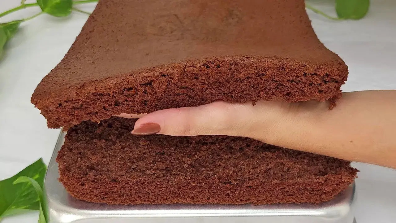 Massa de bolo pão de mel fofinha