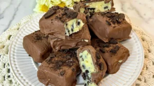 Palha Italiana de Ninho com Oreo fácil e deliciosa