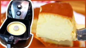 Pudim na AirFryer que derrete na boca e fica pronto em 40 minutos