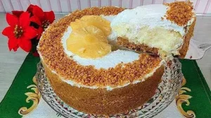 Torta de Abacaxi Cremosa para Festas: Receita de Torta de Abacaxi Fácil e Deliciosa
