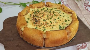 Torta de frango com catupiry fácil