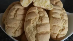 Bolacha de Flocão de Milho Caseira para Café e Lanche