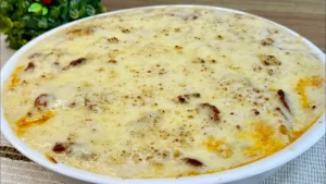 Macarrão Cremoso de Forno com Calabresa: Receita prática e deliciosa para o dia a dia