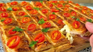 Receita de massa folhada recheada: Entrada de massa folhada perfeita para a Ceia