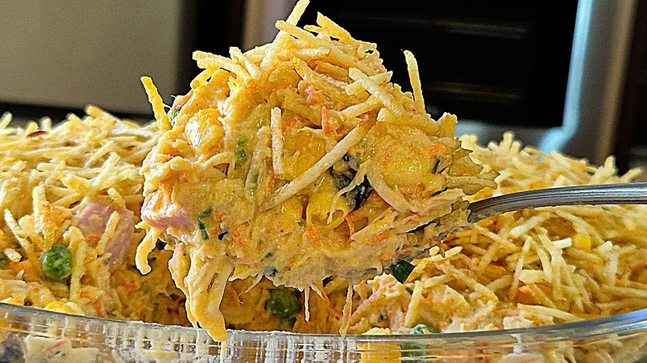 Salpicão cremoso fácil e delicioso para a sua ceia: Receita de salpicão