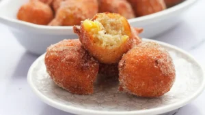 Bolinho de Chuva com Banana Sem Trigo e Sem Leite