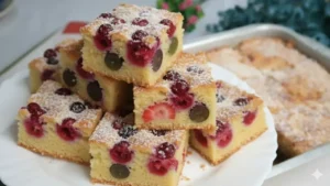 Bolo de Frutas Fofinho Caseiro com Massa Simples