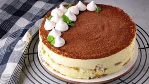 Tiramisu com Creme de Mascarpone Cremoso e Café Forte