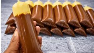 Geladinho de Maracujá Trufado com Casquinha de Chocolate: Cremoso e Perfeito para Vender