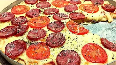 Pizza de Liquidificador Fácil e Rápida para Fazer em Casa