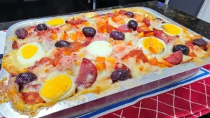 Lanche de Forno Fácil: Receita Prática de Massa Caseira com Recheio Completo