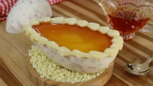 Ovo Pudim Cremoso com Chocolate e Caramelo Crocante para Fazer em Casa