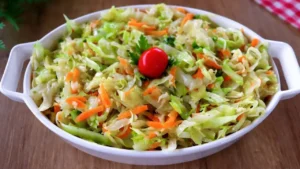 Salada de Repolho Diferente Fácil Para o Jantar