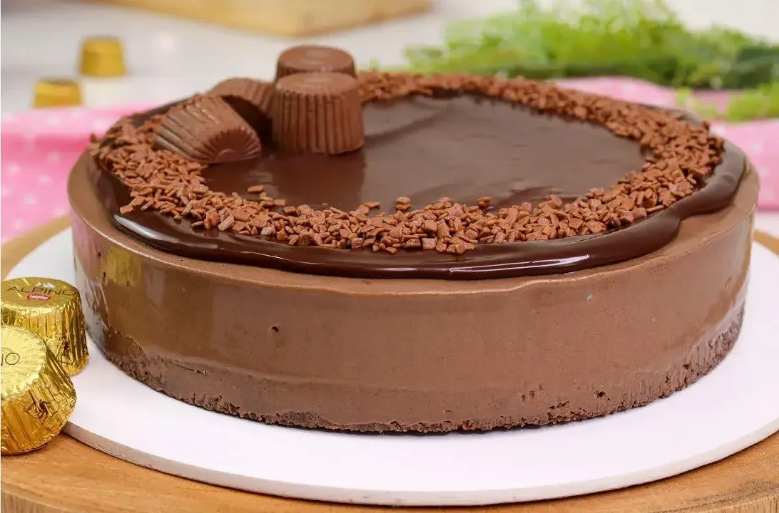 Torta Mousse de Alpino Fácil e Cremosa Sem Forno para Fazer e Vender