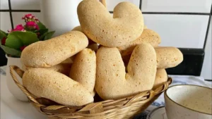 Biscoito de Polvilho com Fubá Sem Glúten e Sem Lactose para o Café