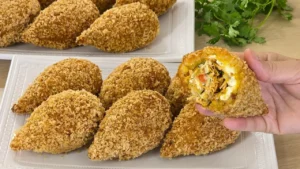 Coxinha na Massa de Calabresa Crocante e Recheada que Vale Fazer Hoje