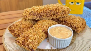 Enroladinho Frito de Massa de Pastel com Queijo e Presunto Fácil de Fazer