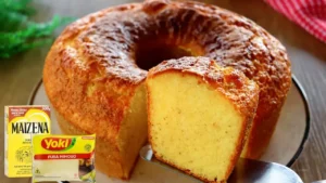 Bolo de Fubá Sem Farinha Super Fofinho para o Café da Manhã