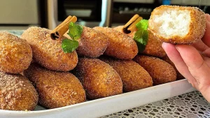 Bolinho de Estudante Crocante por Fora e Macio por Dentro