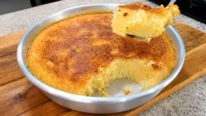 O Docinho do Céu é uma sobremesa assada perfeita para servir depois do almoço, em...