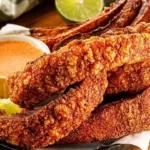 Torresmo de Boteco Copo Sujo com Pururuca Crocante e Molho de Pimenta